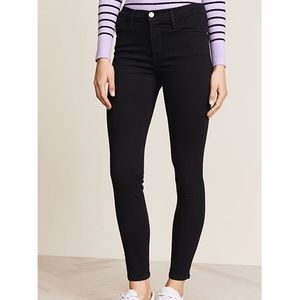 Frame Denim Le High Skinny in Black Ankle Jeans NWT